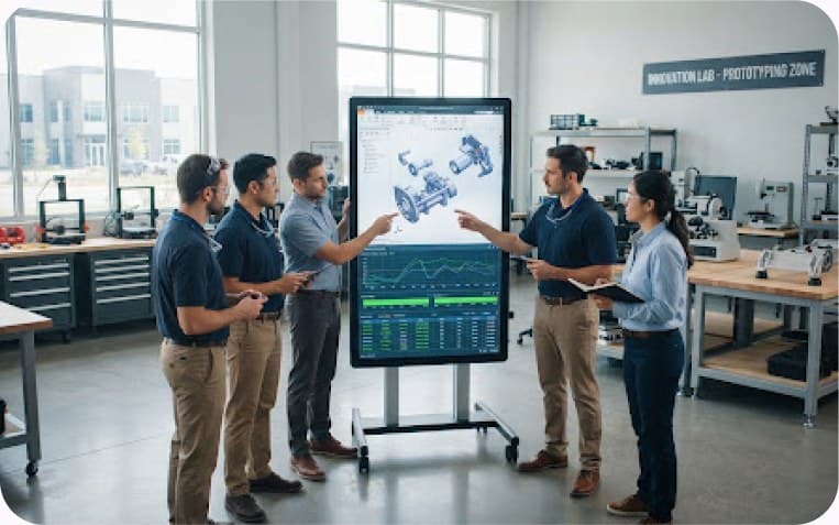 What "permission-aware AI" means for dealer and distributor portals.
